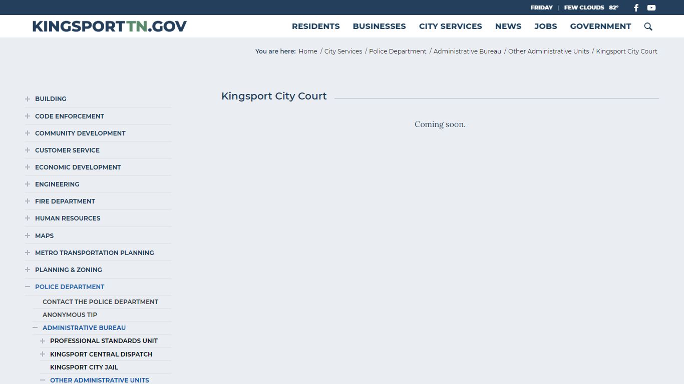 Kingsport City Court – Kingsport, TN